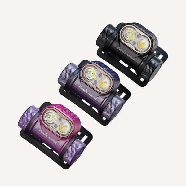 Фонарь налобный Fenix HM55R 1200 Lumen (Black, акк ARB-L18-1600mAh)